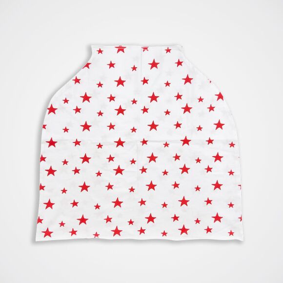 ECOwli Çok Amaçlı Örtü 63x67 cm Red Stars