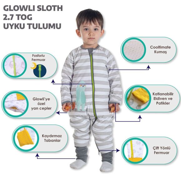 Owli Glowli Uyku Tulumu 2.7 Tog Sloth - 4