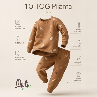 Owli Pijama Takımı 1.0 Tog Pawsy - Owli (1)