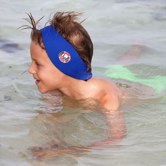 Owli Swimwarm Kulak Koruyucu Çocuk Mavi - 3