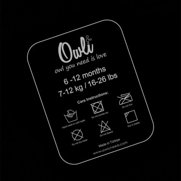 Owli Swimwarm Üşütmeyen Bebek Mayosu Neon Sarı - Siyah - 6